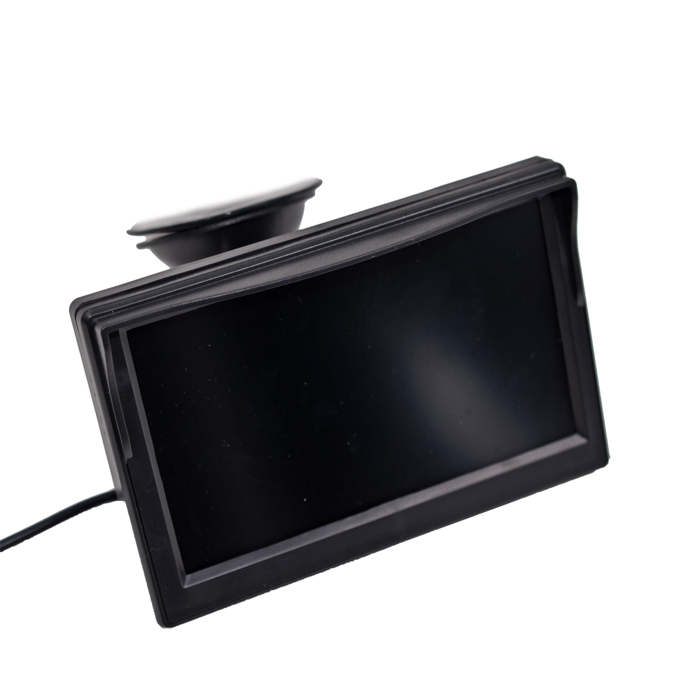 5 Inch Car Video Monitor 800x480 Screen with 2 Way Video Input TFT LCD HD Digital for Rear View Camera Parking Backup Reverse