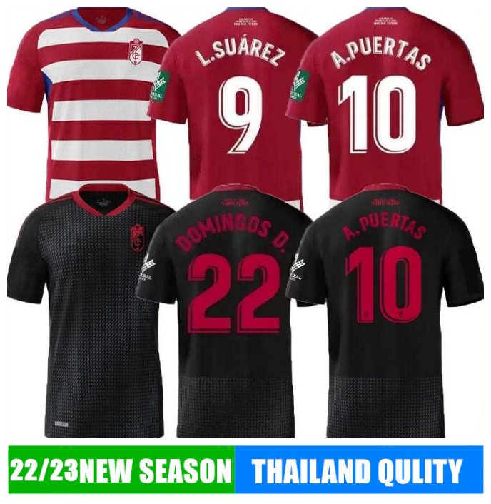 Granada CF L.SUAREZ soccer jerseys adult kids kit 2022/23 ABRAM A.PUERTAS D.MACHIS football shirts MONCHU M.MILLA DOMINGOS D. jersey HERRERA C.NEVA BACCA camiseta futbol, 2223
Granada CF L.SUAREZ soccer jerseys adult kids kit 2022/23 ABRAM A.PUERTAS D.MACHIS football shirts MONCHU M.MILLA DOMINGOS D. jersey HERRERA C.NEVA BACCA camiseta futbol, 2223