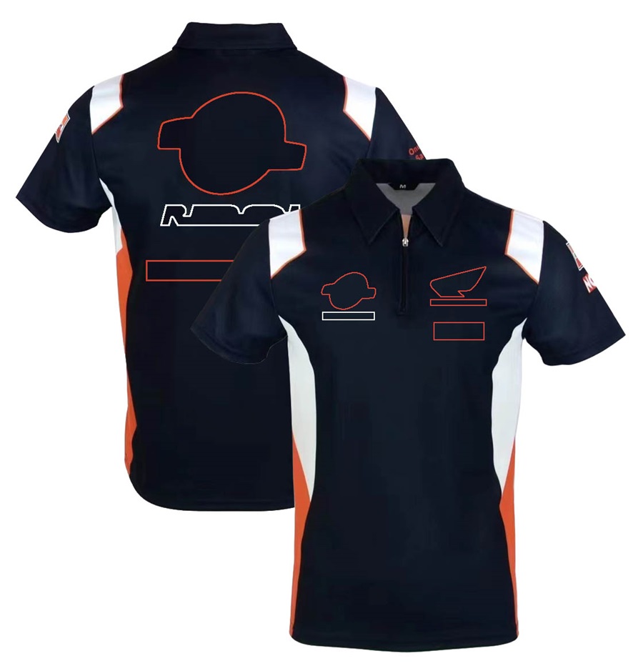 Fashion Moto Team Polo Shirts Summer Motorcycle Rider Breathable Lapel T-shirts Motocross Racing T-shirt Jersey free shipping