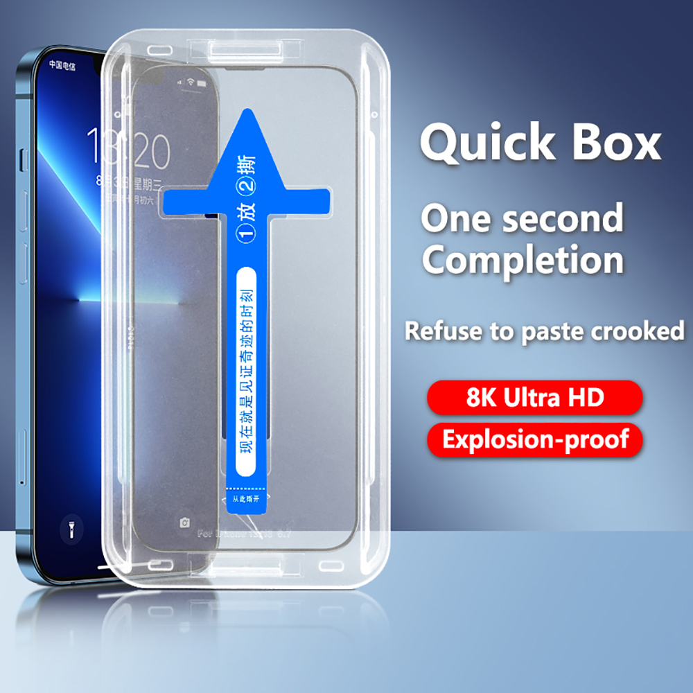 Full Screen Protector with Easy Install Kit Tempered Glass For iPhone 14 13 12 Pro Max X XS XR Mini Privacy HD Dust Proof Protective Film
Full Screen Protector with Easy Install Kit Tempered Glass For iPhone 14 13 12 Pro Max X XS XR Mini Privacy HD Dust Proof Protective Film