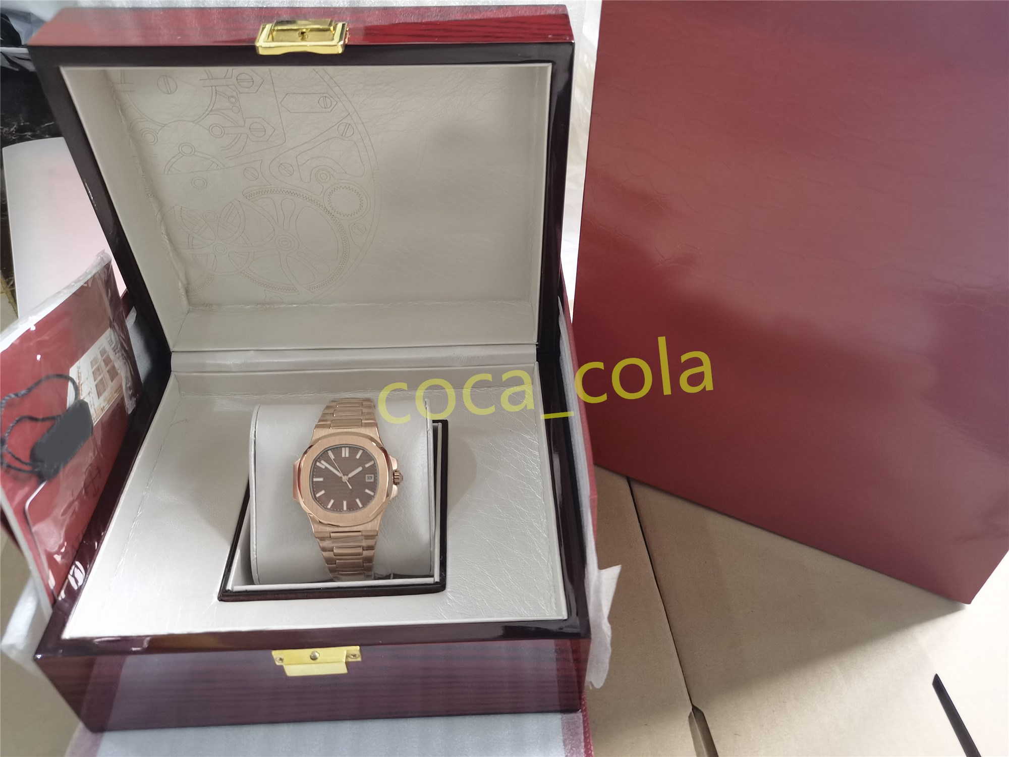 Fashion waterproof watches A brand-new Date 40mm Stainless 904L V7 version 324 Transparent Automatic Movemen 5711/1A Watches DIVER Wristwatches Original Box, Blue
Fashion waterproof watches A brand-new Date 40mm Stainless 904L V7 version 324 Transparent Automatic Movemen 5711/1A Watches DIVER Wristwatches Original Box, Blue