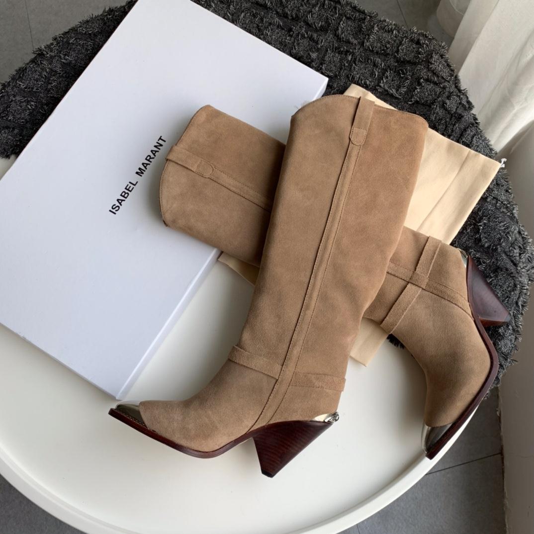 Classic Isabel Boots Marant Lamsy Real Genuine Suede Leather Knee-high Boots Fashion Rare, As picture
Classic Isabel Boots Marant Lamsy Real Genuine Suede Leather Knee-high Boots Fashion Rare, As picture