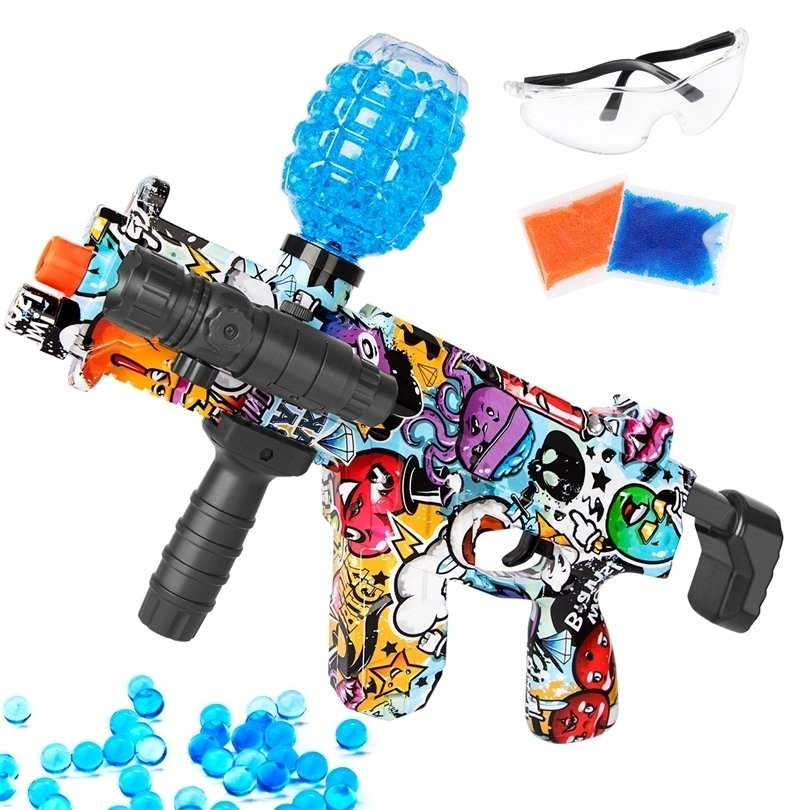 Gun Toys Electric Gel Blaster Gel Ball Blaster with 10000 Water Beads Full Auto Splatter Ball Blasters for Outdoor Activities 221027
Gun Toys Electric Gel Blaster Gel Ball Blaster with 10000 Water Beads Full Auto Splatter Ball Blasters for Outdoor Activities 221027