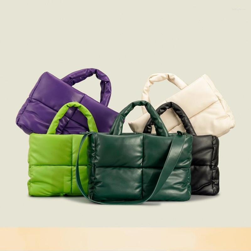 Evening Bags Autumn Winter Women Padded PU Leather Shopper Bag Soft Casual Female Handbags Ladies Cotton Shoulder Quilted Duvet
Evening Bags Autumn Winter Women Padded PU Leather Shopper Bag Soft Casual Female Handbags Ladies Cotton Shoulder Quilted Duvet
