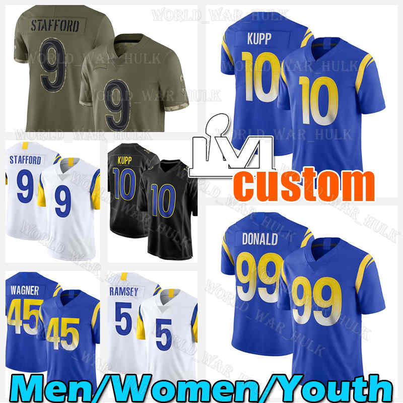 99 Aaron Donald Jersey 10 Cooper Kupp Football 3 Cam Akers 53 Ernest Jones Matthew Stafford Eric Dickerson Jalen Ramsey Allen Robinson II Los Angeles Rams Bobby Wagner, Men new (g y)
99 Aaron Donald Jersey 10 Cooper Kupp Football 3 Cam Akers 53 Ernest Jones Matthew Stafford Eric Dickerson Jalen Ramsey Allen Robinson II Los Angeles Rams Bobby Wagner, Men new (g y)