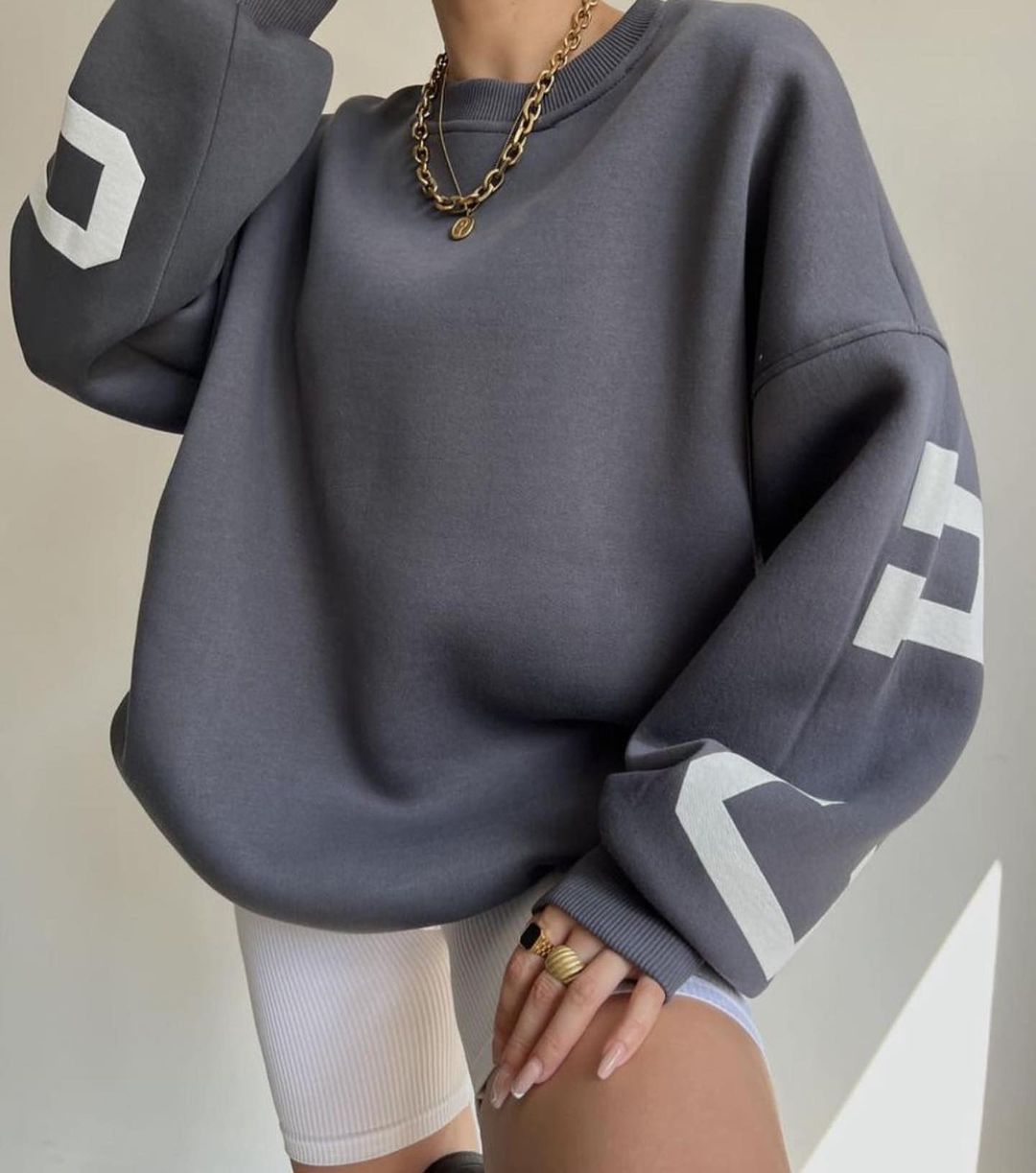 2024 New Women's Hoodie Designer Women's Sportswear Letter Printed Thick Casual Long Sleeve Round Neck Autumn/Winter Hoodie