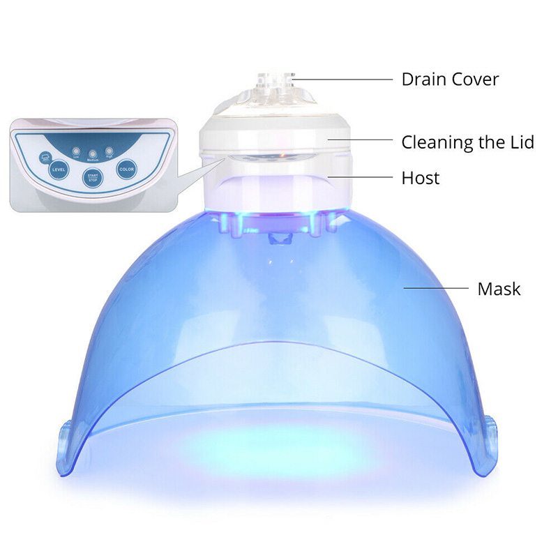 Oxygen Jet Multifunction Korea Hydrogen Therapy Oxygen Mask Beauty Spray Moisturizing Element LED Red Blue Spectrometer Photon PDT Beauty