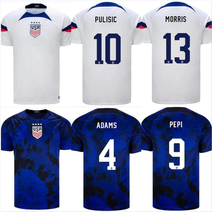 2022 PULISIC MCKENNIE Soccer Jersey ERTZ ALTIDORE PRESS WOOD MORGAN LLOYD 22 23 America Football Shirt United States Camisetas USA USMNT Men Kids Uniform
2022 PULISIC MCKENNIE Soccer Jersey ERTZ ALTIDORE PRESS WOOD MORGAN LLOYD 22 23 America Football Shirt United States Camisetas USA USMNT Men Kids Uniform