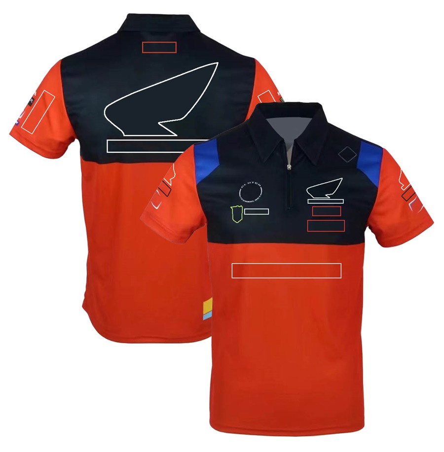Fashion Moto Team Polo Shirts Summer Motorcycle Rider Breathable Lapel T-shirts Motocross Racing T-shirt Jersey free shipping