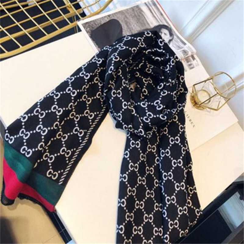Stylish Women Cashmere Scarf Full Letter Printed Scarves Soft Touch Warm Wraps With Tags Autumn Winter Long Shawls
Stylish Women Cashmere Scarf Full Letter Printed Scarves Soft Touch Warm Wraps With Tags Autumn Winter Long Shawls