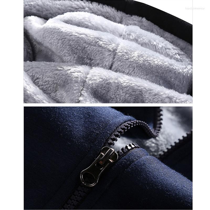 men winter cashmere two-piece Tracksuits of large-size casual sportswear suit for men loose coat
