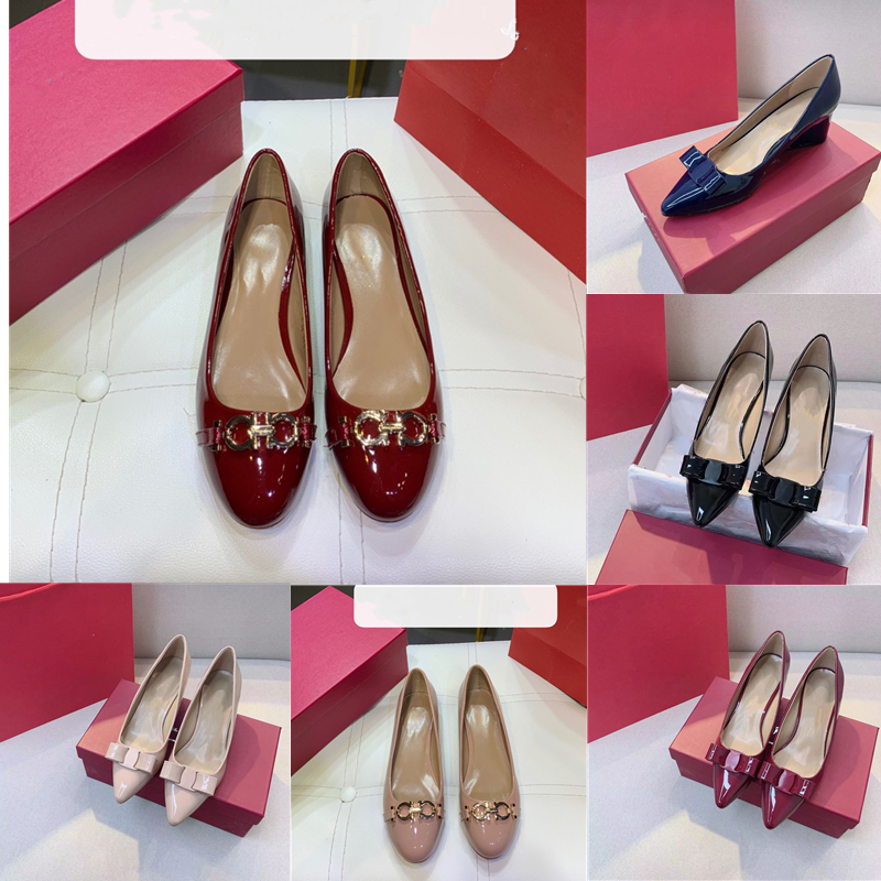 Designer Dress Shoe Lacquered Leather Women Fashion Sandals Metal Buckle Flat Heel Party Red Wine Party Wedding Shoes
Designer Dress Shoe Lacquered Leather Women Fashion Sandals Metal Buckle Flat Heel Party Red Wine Party Wedding Shoes