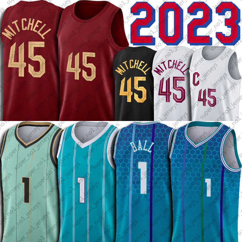 45 1 Donovan Mitchell LaMelo Ball Basketball Jersey Gordon Hayward Evan Mobley Jerseys 2023''nba''new, Choose blue number
45 1 Donovan Mitchell LaMelo Ball Basketball Jersey Gordon Hayward Evan Mobley Jerseys 2023''nba''new, Choose blue number