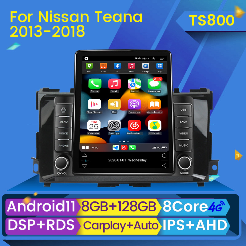 Carplay Android 11 Car dvd GPS Navigation Player For Nissan Teana Altima 2013 - 2018 Radio Stereo Multimedia Video
Carplay Android 11 Car dvd GPS Navigation Player For Nissan Teana Altima 2013 - 2018 Radio Stereo Multimedia Video
