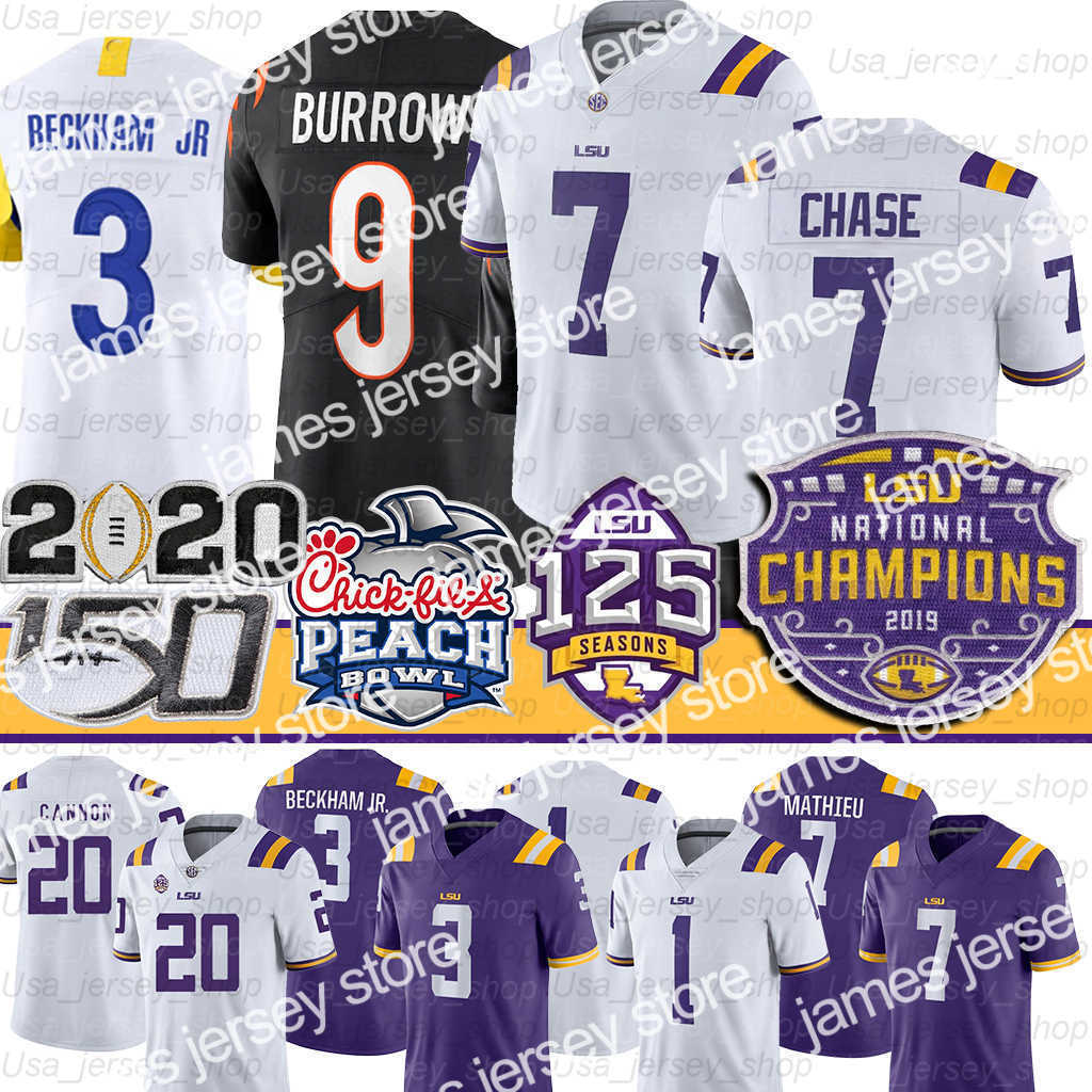 Football Jerseys LSU Tigers Jersey Joe Burrow Burreaux JaMarr Chase Odell Beckham Jr. Leonard Fournette Tyrann Mathieu Patrick Peterson Guice Jerseys, As photo
Football Jerseys LSU Tigers Jersey Joe Burrow Burreaux JaMarr Chase Odell Beckham Jr. Leonard Fournette Tyrann Mathieu Patrick Peterson Guice Jerseys, As photo