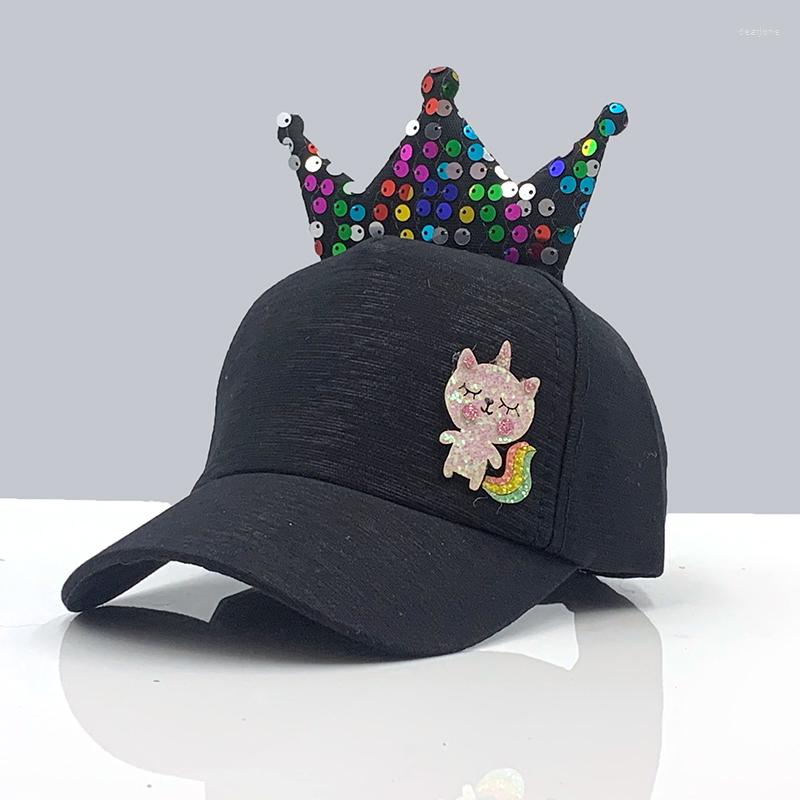 Hats MAERSHEI Cute Crown Girls Snapback Baseball Cap Children Sequin Mesh Spring Summer Adjustable Casquette Kids Baby Visor Hat, Black
Hats MAERSHEI Cute Crown Girls Snapback Baseball Cap Children Sequin Mesh Spring Summer Adjustable Casquette Kids Baby Visor Hat, Black