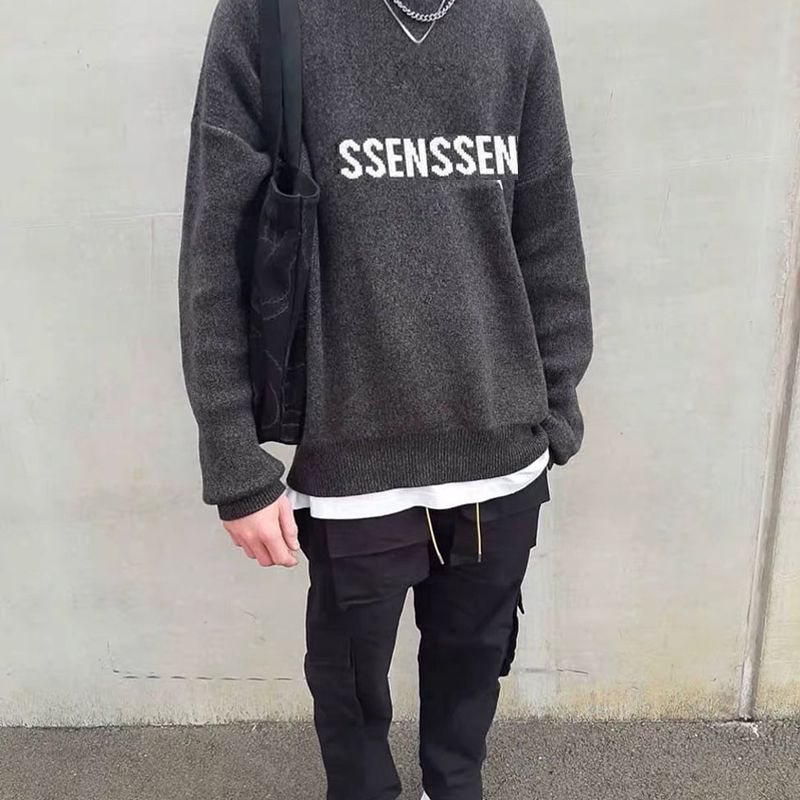 mens designer hoodie loose knit jumper unisex womens sweatshirt khaki solid color long sleeve crewneck sweater for lover couple casual pullover knitted top
mens designer hoodie loose knit jumper unisex womens sweatshirt khaki solid color long sleeve crewneck sweater for lover couple casual pullover knitted top