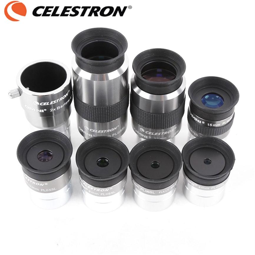 Celestron OMNI 4mm 6mm 9mm 12mm 15mm 32mm 40mm HD Eyepiece 2x Barlow Lens Fully MultiCoated Metal Astronomy Telescope Monocular28