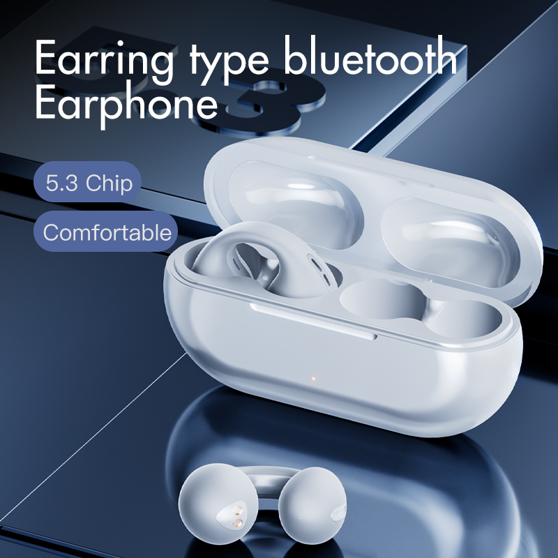 TWS Earphone Cross Border Inaudible Bluetooth Headset Bone Conduction V5.3 Earring BT True Wireless Sports Air Conduction Headsets, Mixed color
TWS Earphone Cross Border Inaudible Bluetooth Headset Bone Conduction V5.3 Earring BT True Wireless Sports Air Conduction Headsets, Mixed color