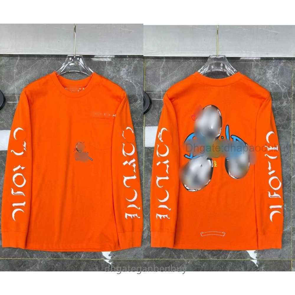 Mens Long Sleeve T-shirt Brand New Chromes Sweatshirts Classic Ch Designer Hearts Tee Horseshoe Sanskrit Print Luxury Pullover Fashion DFMP, 79
Mens Long Sleeve T-shirt Brand New Chromes Sweatshirts Classic Ch Designer Hearts Tee Horseshoe Sanskrit Print Luxury Pullover Fashion DFMP, 79