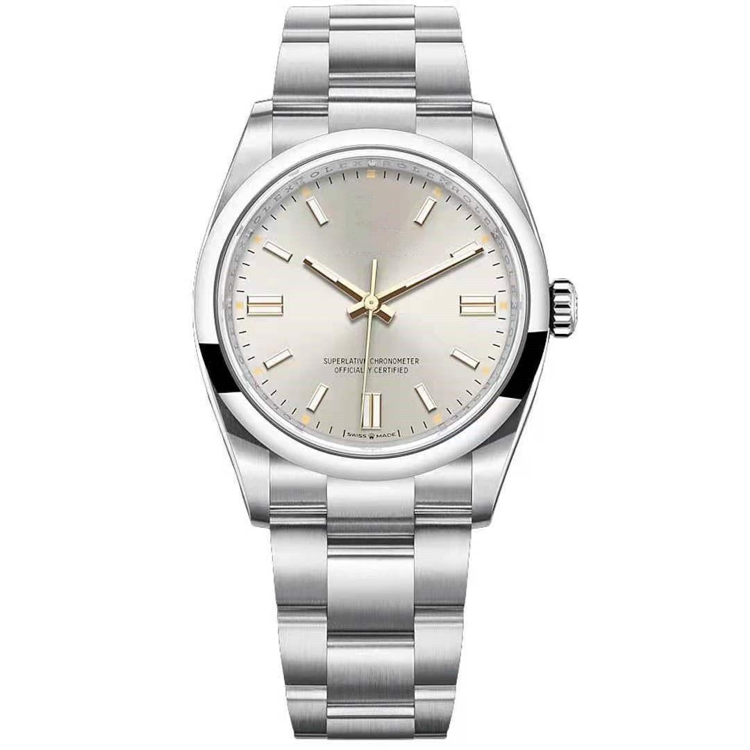 Fashion Women Watch Mens Silver Stainless Steel Classic Atmosphere Good Looking Watch Business Daily Waterproof Watchs Automatic Luxury Couples Wristwatches 11, A1
Fashion Women Watch Mens Silver Stainless Steel Classic Atmosphere Good Looking Watch Business Daily Waterproof Watchs Automatic Luxury Couples Wristwatches 11, A1