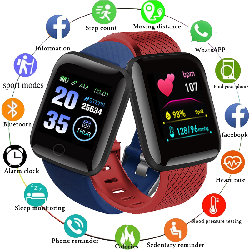 D13 Smart Watch Waterproof Smartwatch Sport Fitness Tracker Bracelet Blood Pressure Heart Rate Monitor Men Women Kids Watches For Android ios
D13 Smart Watch Waterproof Smartwatch Sport Fitness Tracker Bracelet Blood Pressure Heart Rate Monitor Men Women Kids Watches For Android ios