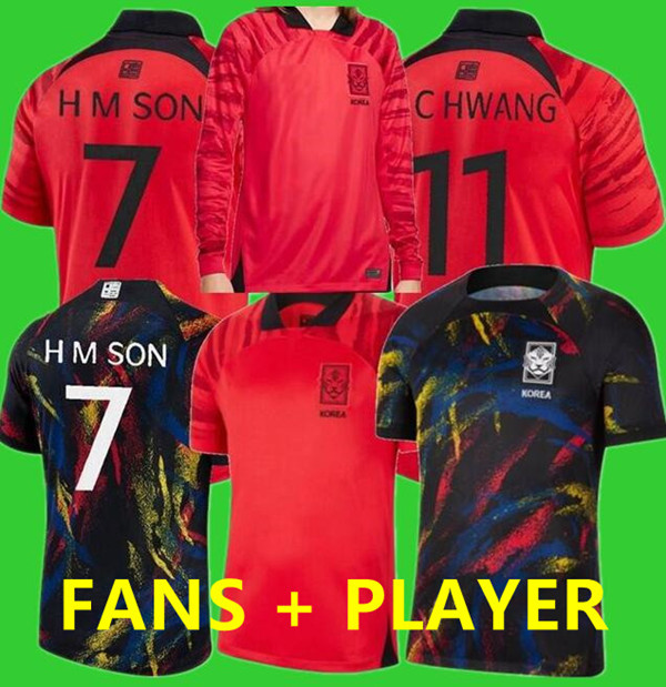 South Korea 2022 soccer jerseys home away SON UJ HWANG KIM LEE JEONG SUNG LEE KWON 2023 JERSEY FOOTBALL SHIRTS red 22 23 LONG SLEEVE kits FANS PLAYER VERSION
South Korea 2022 soccer jerseys home away SON UJ HWANG KIM LEE JEONG SUNG LEE KWON 2023 JERSEY FOOTBALL SHIRTS red 22 23 LONG SLEEVE kits FANS PLAYER VERSION