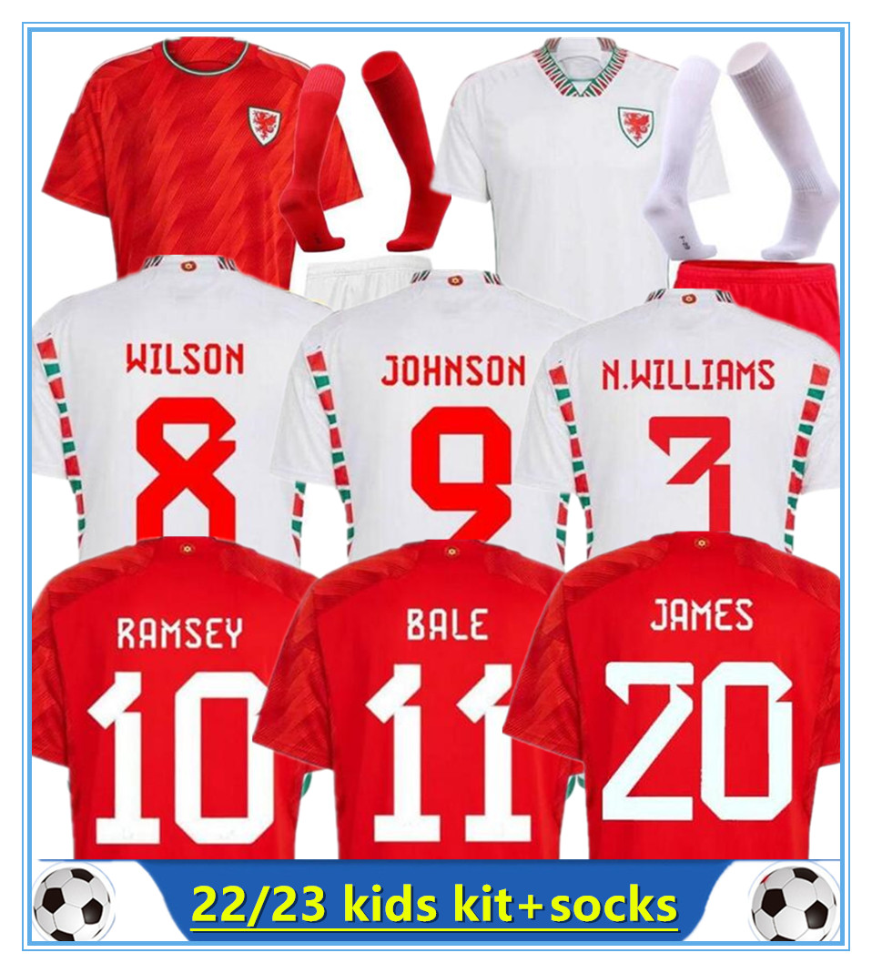 22 23 Wales Soccer Jerseys fans version WILSON ALLEN RAMSEY 2022 world National Team cup Rodon VOKES Home away Kids kit, Kids home+patch
22 23 Wales Soccer Jerseys fans version WILSON ALLEN RAMSEY 2022 world National Team cup Rodon VOKES Home away Kids kit, Kids home+patch