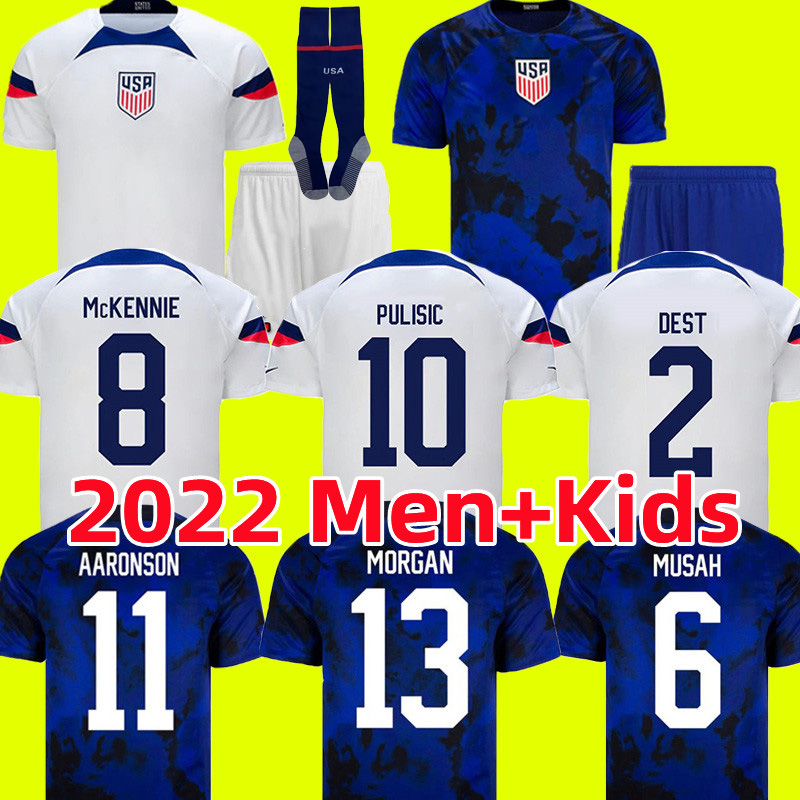 22 23 United States Soccer Jerseys USA PULISIC McKENNIE REYNA DEST ADAMS MORGAN YEDLIN AARONSON LAVELLE ERTZ LLOYD HEATH Football SHIRT 2022 national team men jersey, 2022 home kids
22 23 United States Soccer Jerseys USA PULISIC McKENNIE REYNA DEST ADAMS MORGAN YEDLIN AARONSON LAVELLE ERTZ LLOYD HEATH Football SHIRT 2022 national team men jersey, 2022 home kids