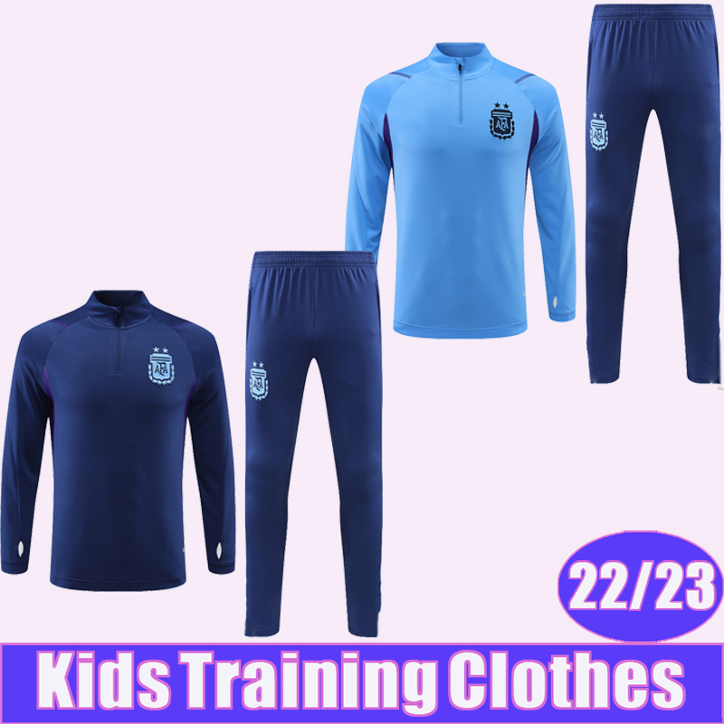 22 23 Argentina HIGUAIN Training Wear Soccer Jerseys Kids Kit Suit National Team DYBALA L.MARTINEZ DE PAUL Half Zip Tracksuit Football Shirts, C1116g6302 22 23 kids half zipper blue
22 23 Argentina HIGUAIN Training Wear Soccer Jerseys Kids Kit Suit National Team DYBALA L.MARTINEZ DE PAUL Half Zip Tracksuit Football Shirts, C1116g6302 22 23 kids half zipper blue