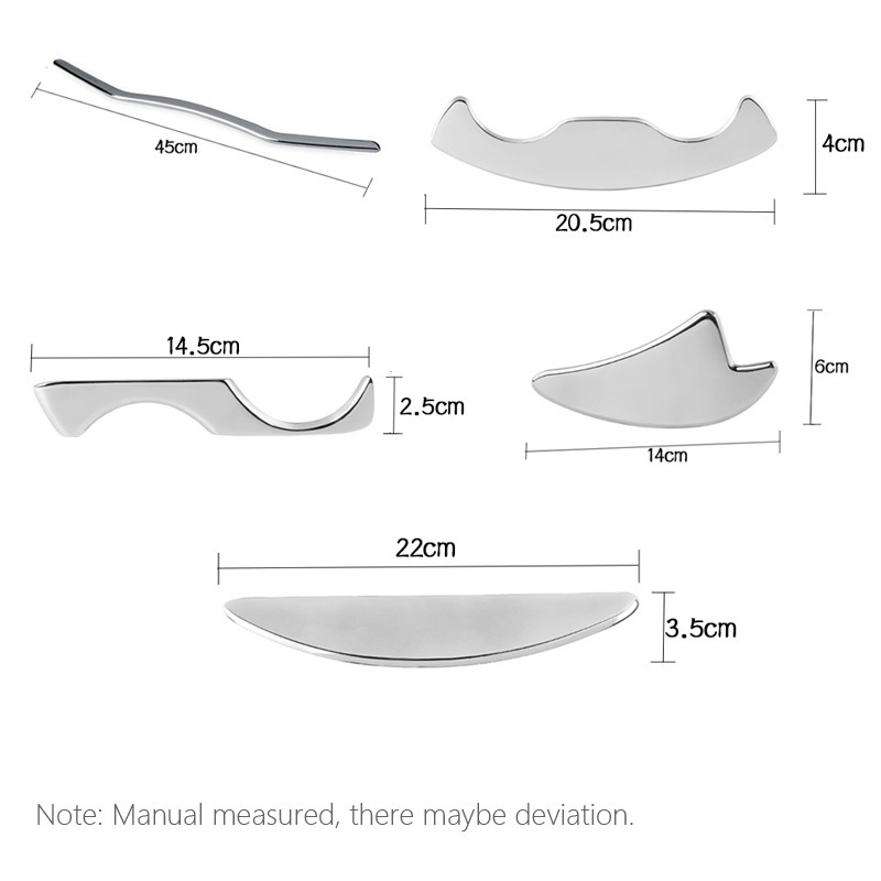 Full Body Massager IASTM Therapy Tools Deep Tissue Fascia Recovery Muscle Mssager Guasha Scraping Board Gua Sha Scraper 221027