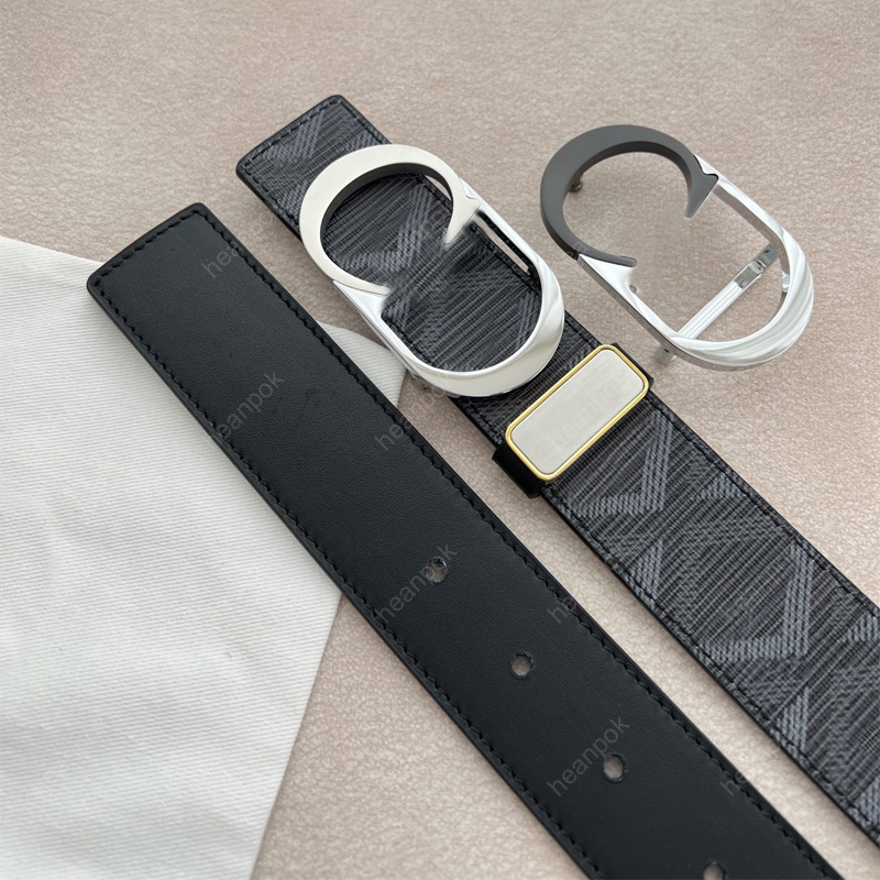 Mens Cowhide Belt Women Designer Belts Double-sided Waistband Width 3.5cm Classic Silver Double Buckle Silver Fashion Genuine Leather, As pics
Mens Cowhide Belt Women Designer Belts Double-sided Waistband Width 3.5cm Classic Silver Double Buckle Silver Fashion Genuine Leather, As pics