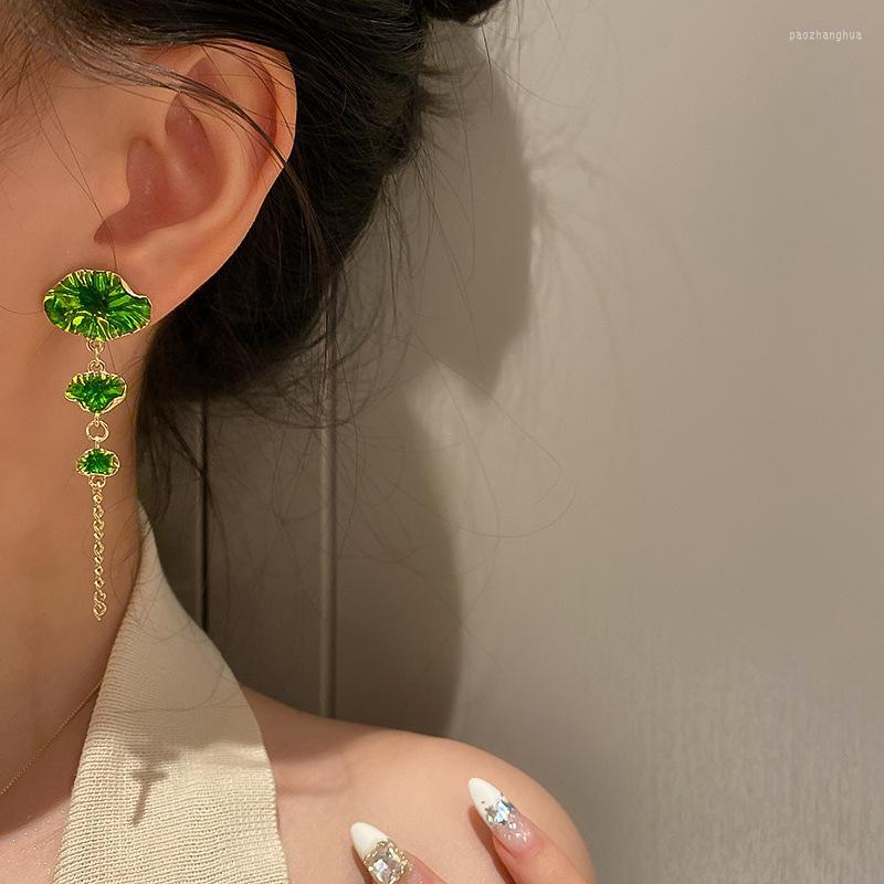 Dangle Earrings & Chandelier 2022 Arrival Vintage Creative Green Lotus Leaf For Women Summer Geometric Metal Statement Jewelry
Dangle Earrings & Chandelier 2022 Arrival Vintage Creative Green Lotus Leaf For Women Summer Geometric Metal Statement Jewelry
