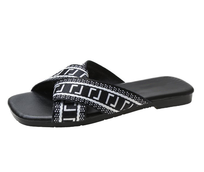 Slippers Letter Women's Outer Wear Fashion Cross Internet Celebrity Same Style Flip Flops Large Size Flat Bottom Sandals, Aspic
Slippers Letter Women's Outer Wear Fashion Cross Internet Celebrity Same Style Flip Flops Large Size Flat Bottom Sandals, Aspic