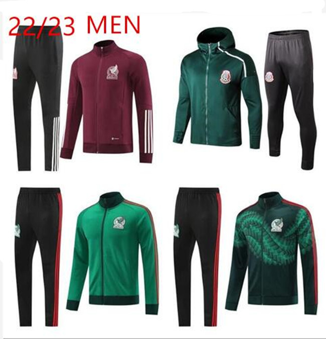 23 MexicoTracksuit Camisetas de Soccer Jerseys football 2022-2023 tracksuits Long Jacket SET man TRAINING SUIT, Green
23 MexicoTracksuit Camisetas de Soccer Jerseys football 2022-2023 tracksuits Long Jacket SET man TRAINING SUIT, Green