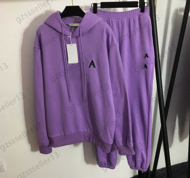 Fashion Two Pieces Pants Womens Drop The Shoulder Style Drawstring Hoodies Elastic Waist Loose Casual Trousers Add Wool Upset Keep Warm Women Suit 12 Colors 1970
Fashion Two Pieces Pants Womens Drop The Shoulder Style Drawstring Hoodies Elastic Waist Loose Casual Trousers Add Wool Upset Keep Warm Women Suit 12 Colors 1970