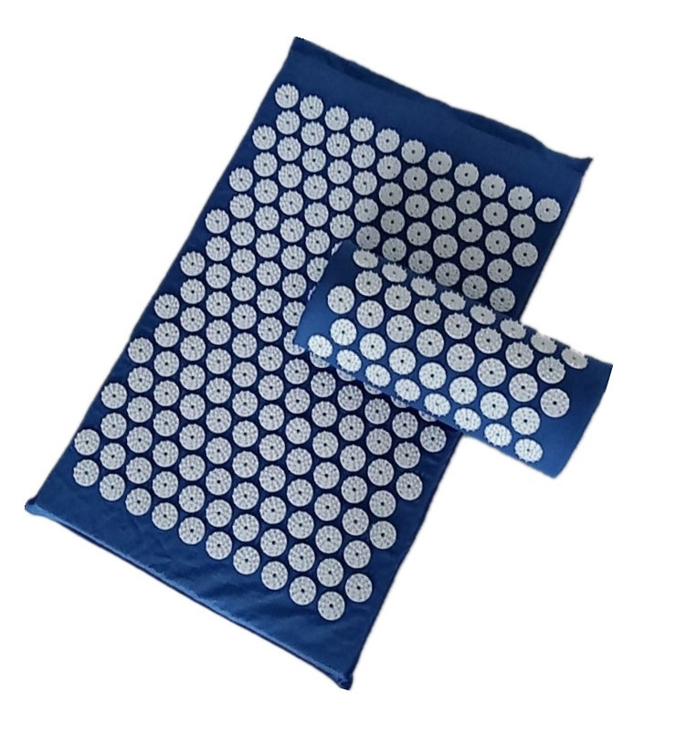 Back Massager appro62x38cmCushion Acupressure Relieve Body Pain Spike Mat Acupuncture Massage Yoga Cushion 221101