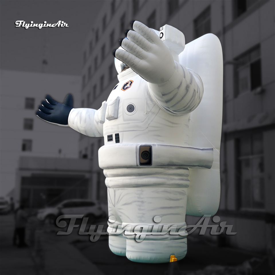 Giant Inflatable Astronaut Balloon White Spaceman Model Air Blow Up Half Cosmonaut For Carnival Stage Decoration