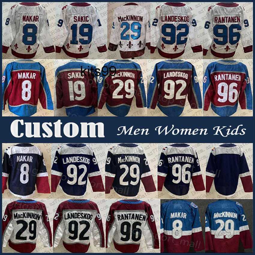 8 Cale Makar 29 Nathan MacKinnon Colorado Custom Men Women Kids Hockey Jersey Avalanche Gabriel Landeskog Mikko Rantanen Nazem Kadri Alex, Shown 2
8 Cale Makar 29 Nathan MacKinnon Colorado Custom Men Women Kids Hockey Jersey Avalanche Gabriel Landeskog Mikko Rantanen Nazem Kadri Alex, Shown 2