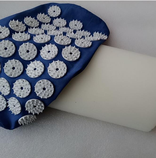 Back Massager appro62x38cmCushion Acupressure Relieve Body Pain Spike Mat Acupuncture Massage Yoga Cushion 221101