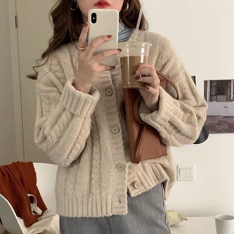 Women's Knits Women's & Tees Ladies Sweater Cardigan 2022 Spring And Autumn Fashion Casual Loose Long-sleeved Round Neck Knitted, Beige
Women's Knits Women's & Tees Ladies Sweater Cardigan 2022 Spring And Autumn Fashion Casual Loose Long-sleeved Round Neck Knitted, Beige