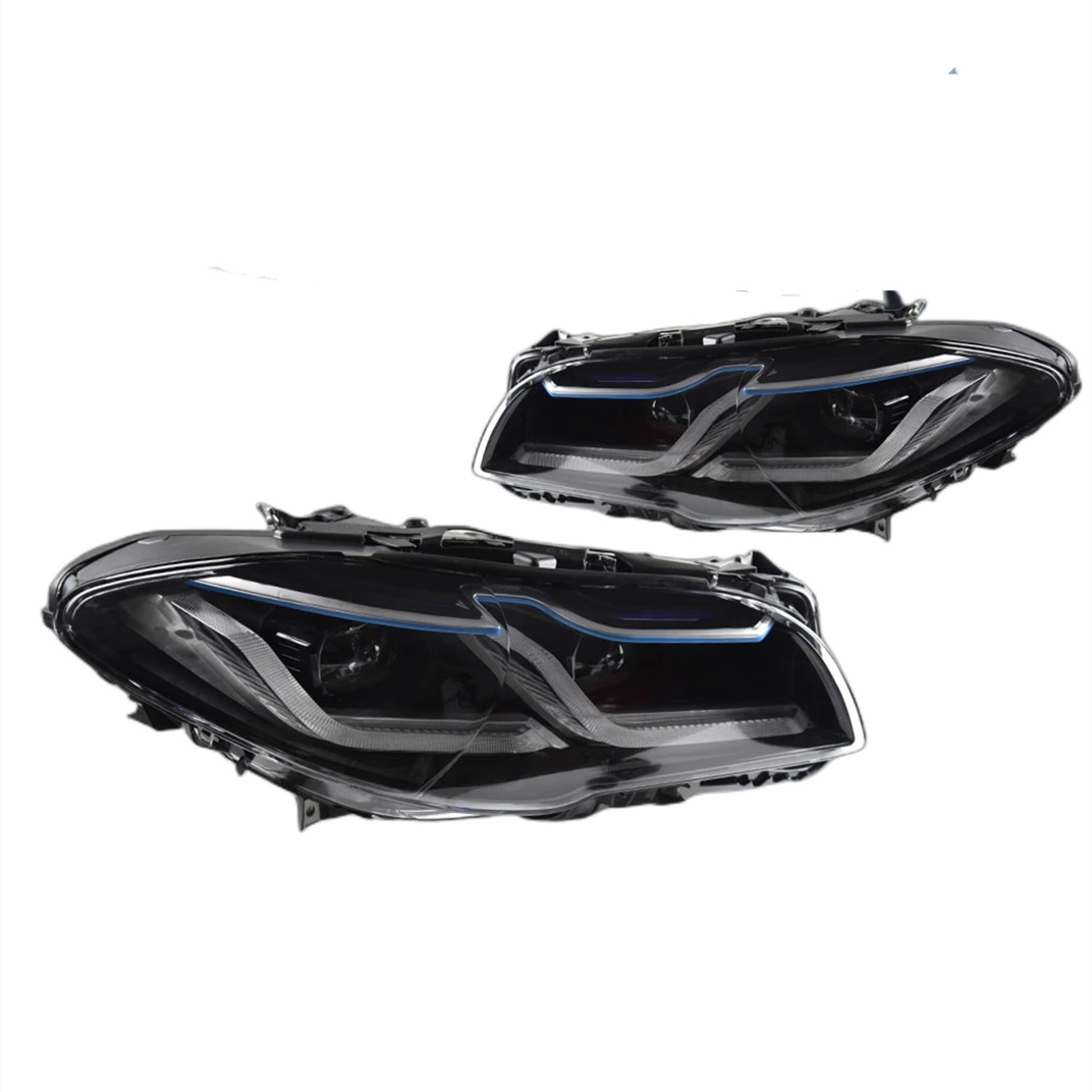 Headlights All LED for BMW F10 LED Headlight Projector Lens 20 10-20 16 F18 520i 525i 530i F11 Front Daytime Running Lights