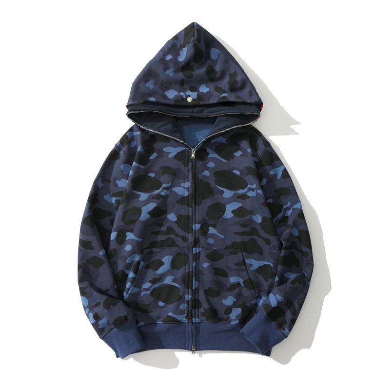 High Quality Tiger Mens Hoodies Designer Men Women Shark Full Zip Hoodie Jacket Color Grid Harajuku Sweatshirt Fashion Co -Branding Lum qmTP, 1 button
High Quality Tiger Mens Hoodies Designer Men Women Shark Full Zip Hoodie Jacket Color Grid Harajuku Sweatshirt Fashion Co -Branding Lum qmTP, 1 button