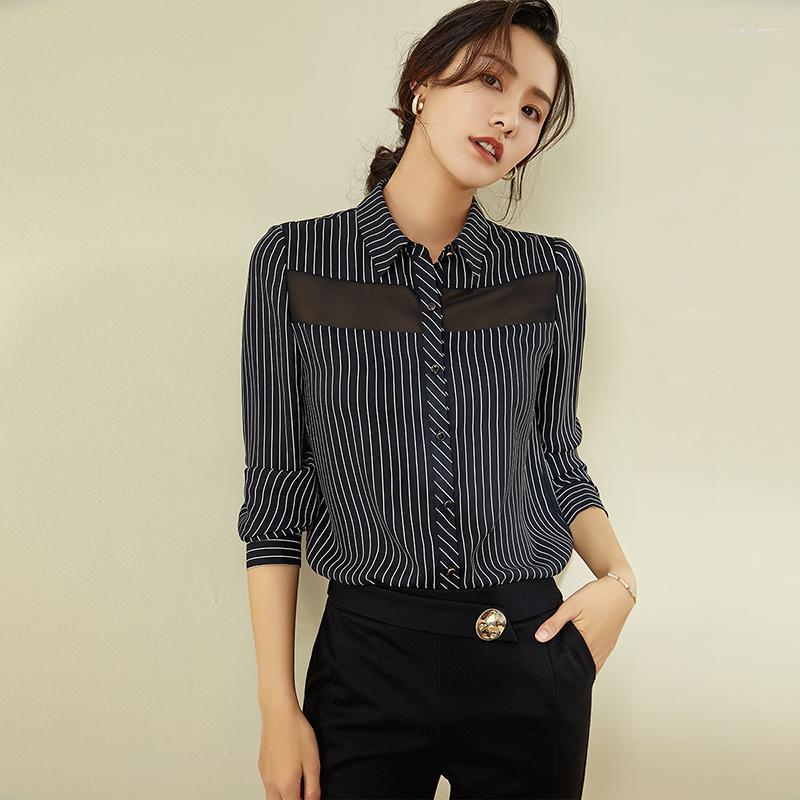 Women's Knits Women's & Tees Shirt Design Sense Niche 2022 Spring And Autumn Vintage Stripe Loose Western Style Top Chiffon Long Sleeve, Black
Women's Knits Women's & Tees Shirt Design Sense Niche 2022 Spring And Autumn Vintage Stripe Loose Western Style Top Chiffon Long Sleeve, Black