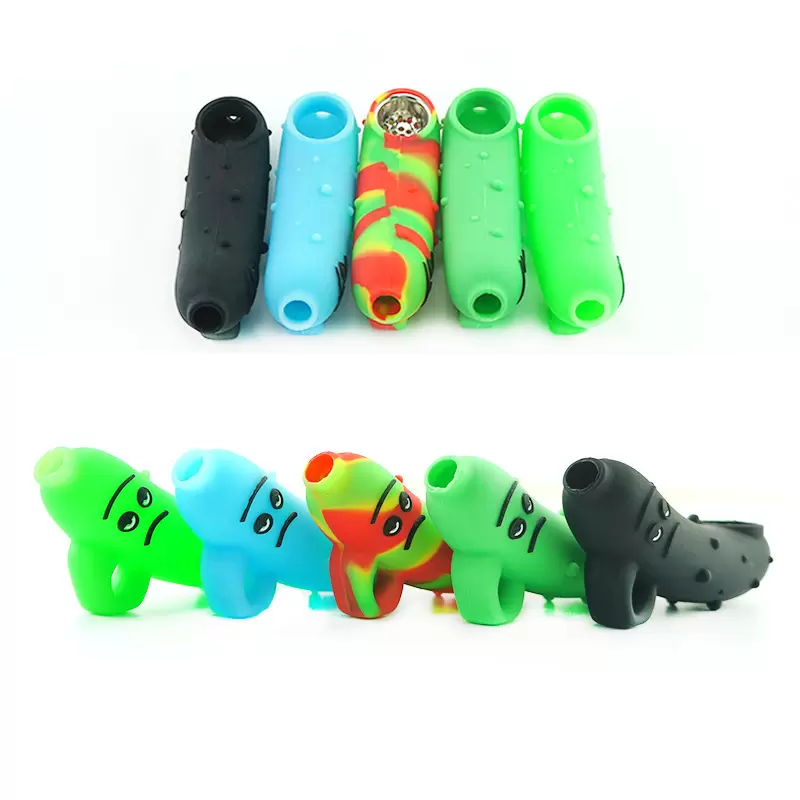 Food grade silicone pipe banana cute smoking accessories with glass bowl 11cm 4.3inch
Food grade silicone pipe banana cute smoking accessories with glass bowl 11cm 4.3inch