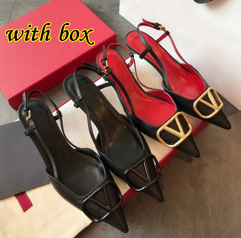 Brand Sandals Women High Heel Shoes Genuine Leather Metal V Buckle 2022 Summer New Pointed Toe Thin Heels 6cm 8cm 10cm Wedding Shoes with Box, Gold
Brand Sandals Women High Heel Shoes Genuine Leather Metal V Buckle 2022 Summer New Pointed Toe Thin Heels 6cm 8cm 10cm Wedding Shoes with Box, Gold