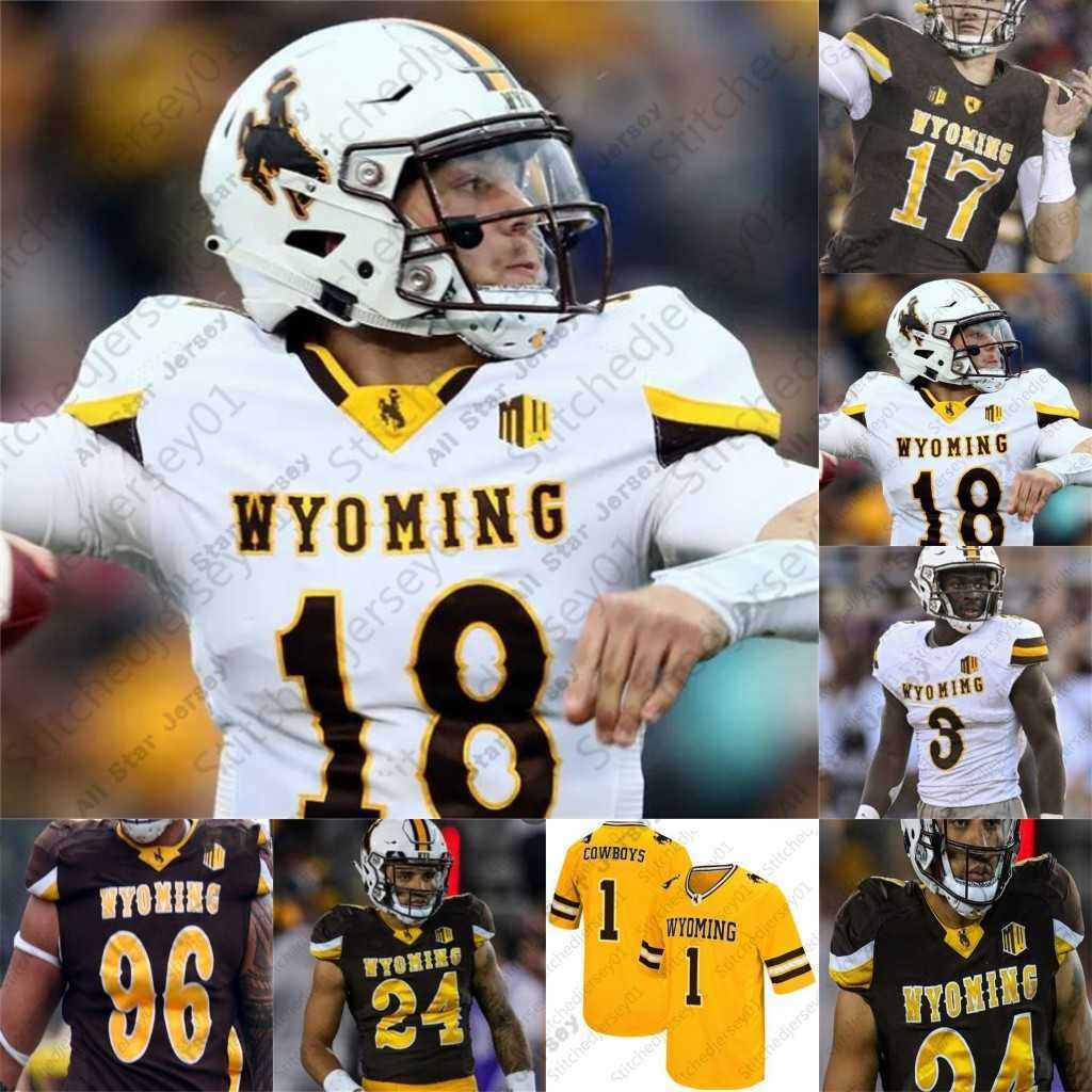 American College Football Wear College Wyoming Football Jersey NCAA custom Garrett Crall Austin Conway Raghib Ismail Jr. Titus Swen Tyler Vander Waal Sean Chambers, White
American College Football Wear College Wyoming Football Jersey NCAA custom Garrett Crall Austin Conway Raghib Ismail Jr. Titus Swen Tyler Vander Waal Sean Chambers, White