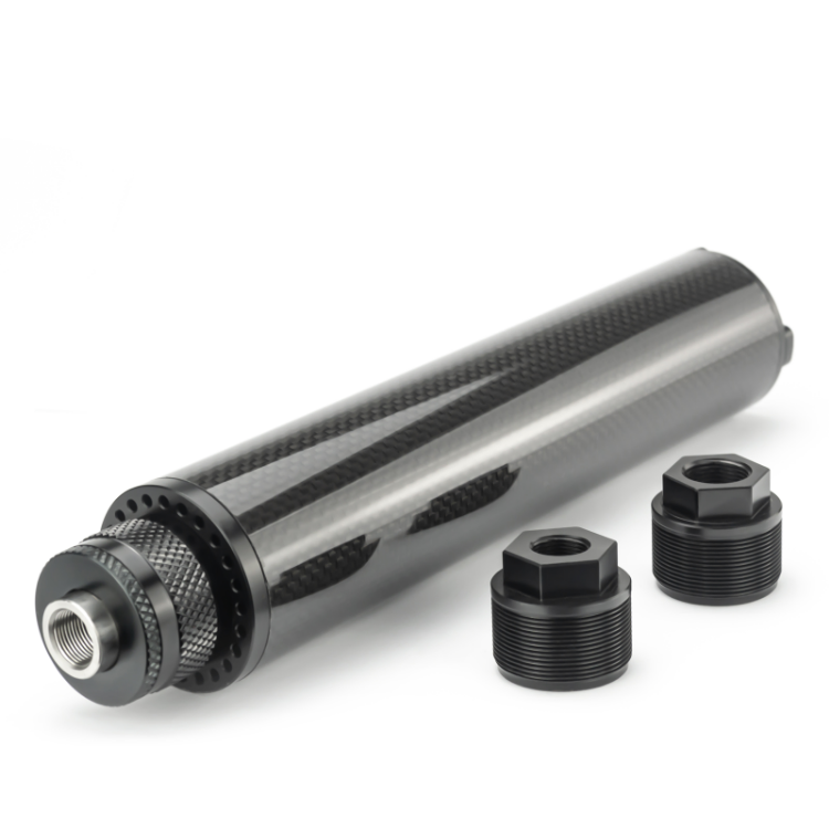 1.85"OD 8.85"L Fuel Filter Carbon Fiber Cool Core Modular Solvent Trap MST 8x Aluminum Cups with 1/2x28 .578x28 9/16x24 13.5x1LH Booster
1.85"OD 8.85"L Fuel Filter Carbon Fiber Cool Core Modular Solvent Trap MST 8x Aluminum Cups with 1/2x28 .578x28 9/16x24 13.5x1LH Booster