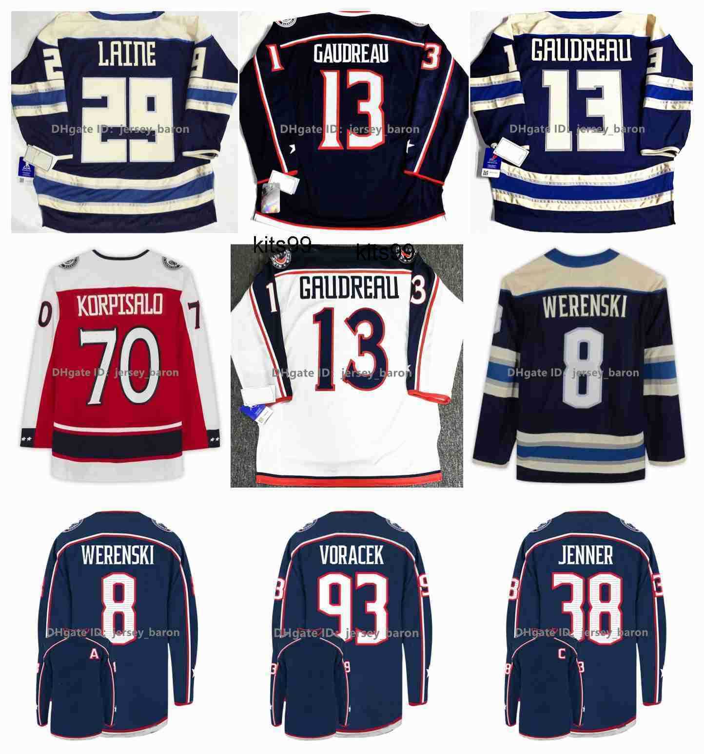 Johnny Gaudreau Hockey Jersey Blue Jackets Boone Jenner Zach Werenski Patrik Laine Cole Sillinger Jakub Voracek Gustav Nyquist Rick Nash, Men size s-xxxl
Johnny Gaudreau Hockey Jersey Blue Jackets Boone Jenner Zach Werenski Patrik Laine Cole Sillinger Jakub Voracek Gustav Nyquist Rick Nash, Men size s-xxxl