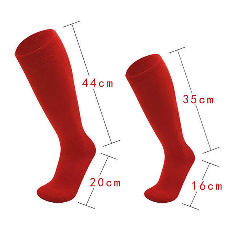 Sports Socks Football Adend Outdoor Rugby Stockings Over Knee High Volleyball Baseball Hockey Kids Adults Long L221026
